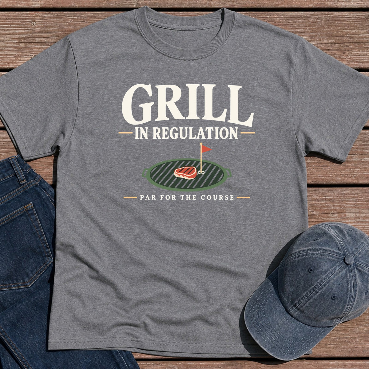 In Regulation T-Shirt - Tweed