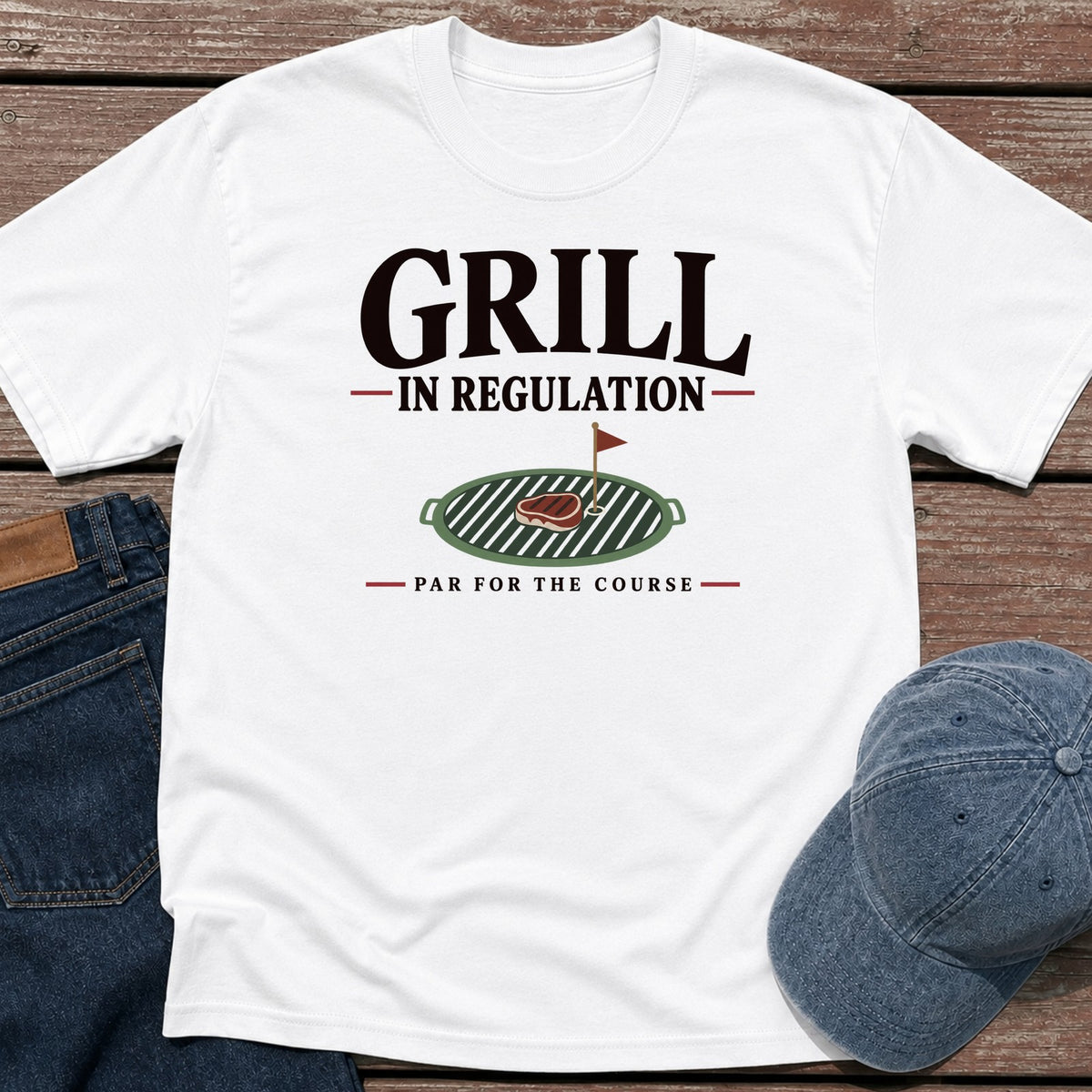 In Regulation T-Shirt - White