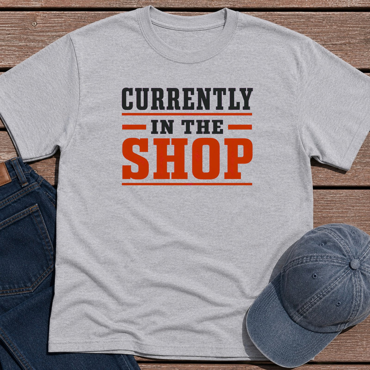 In The Shop T-Shirt - Sport Grey