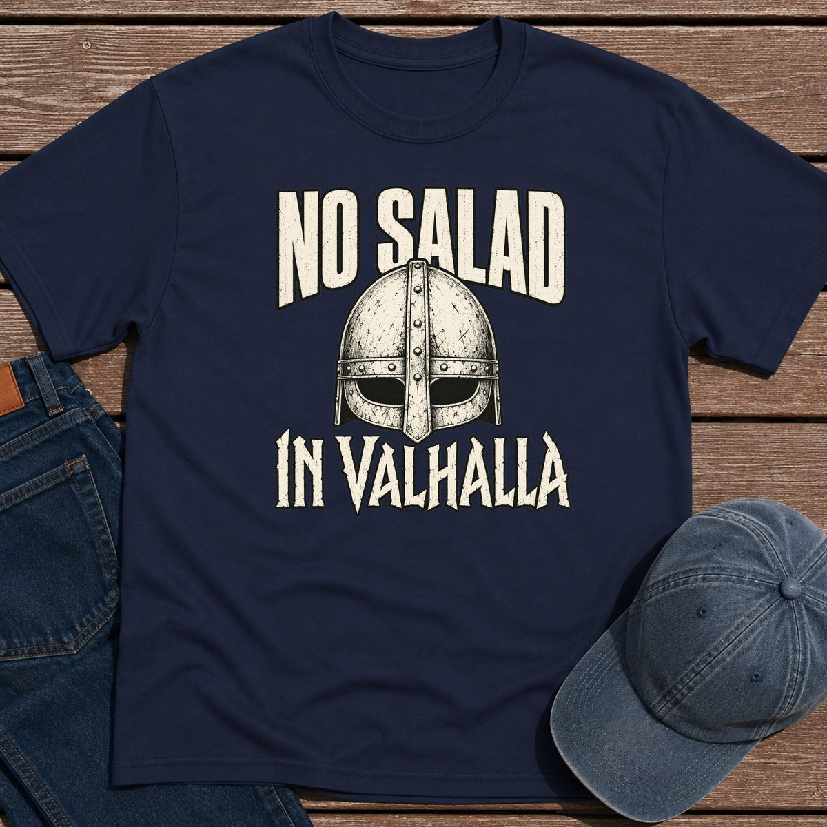 In Valhalla T-Shirt - Navy