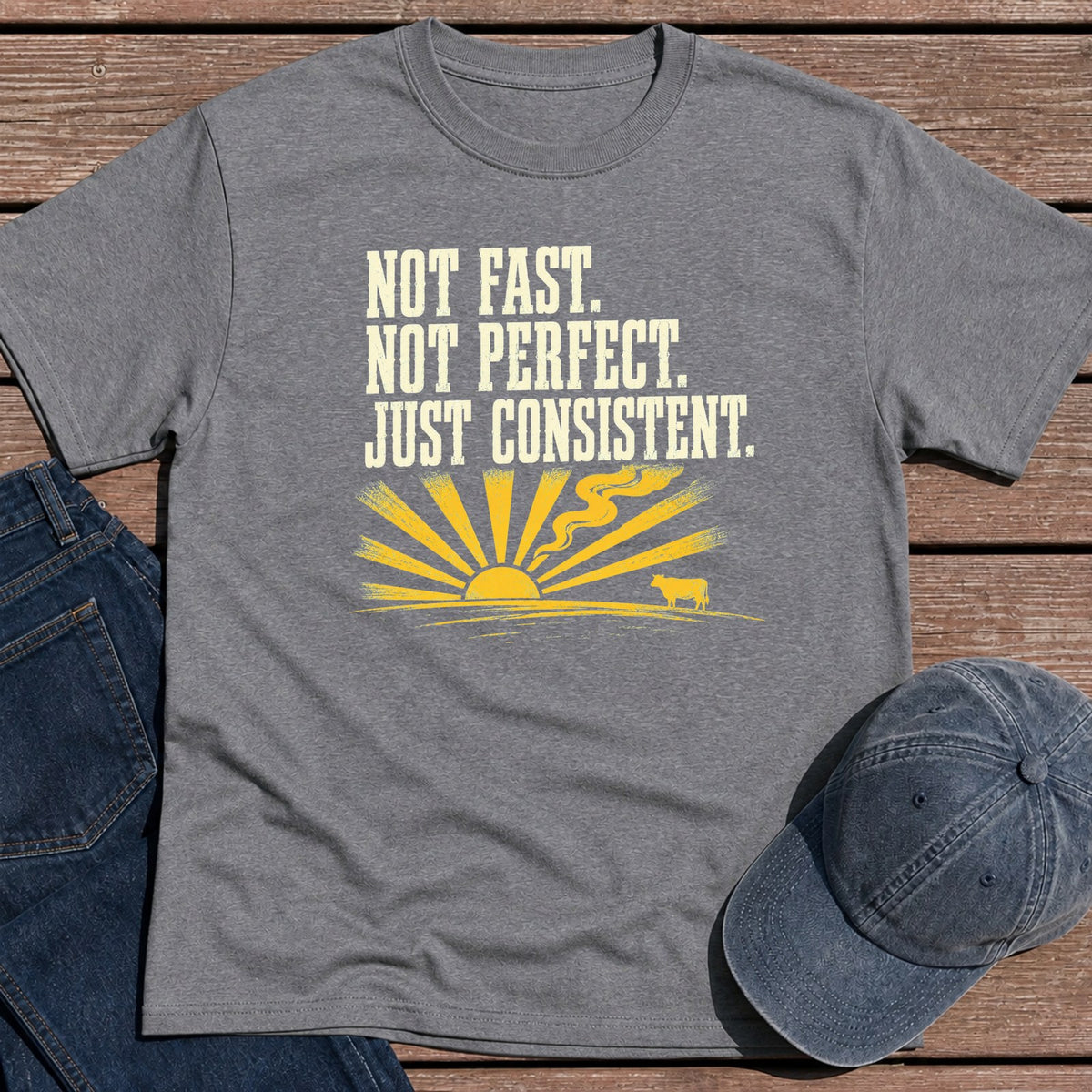 Just Consistent T-Shirt - Tweed