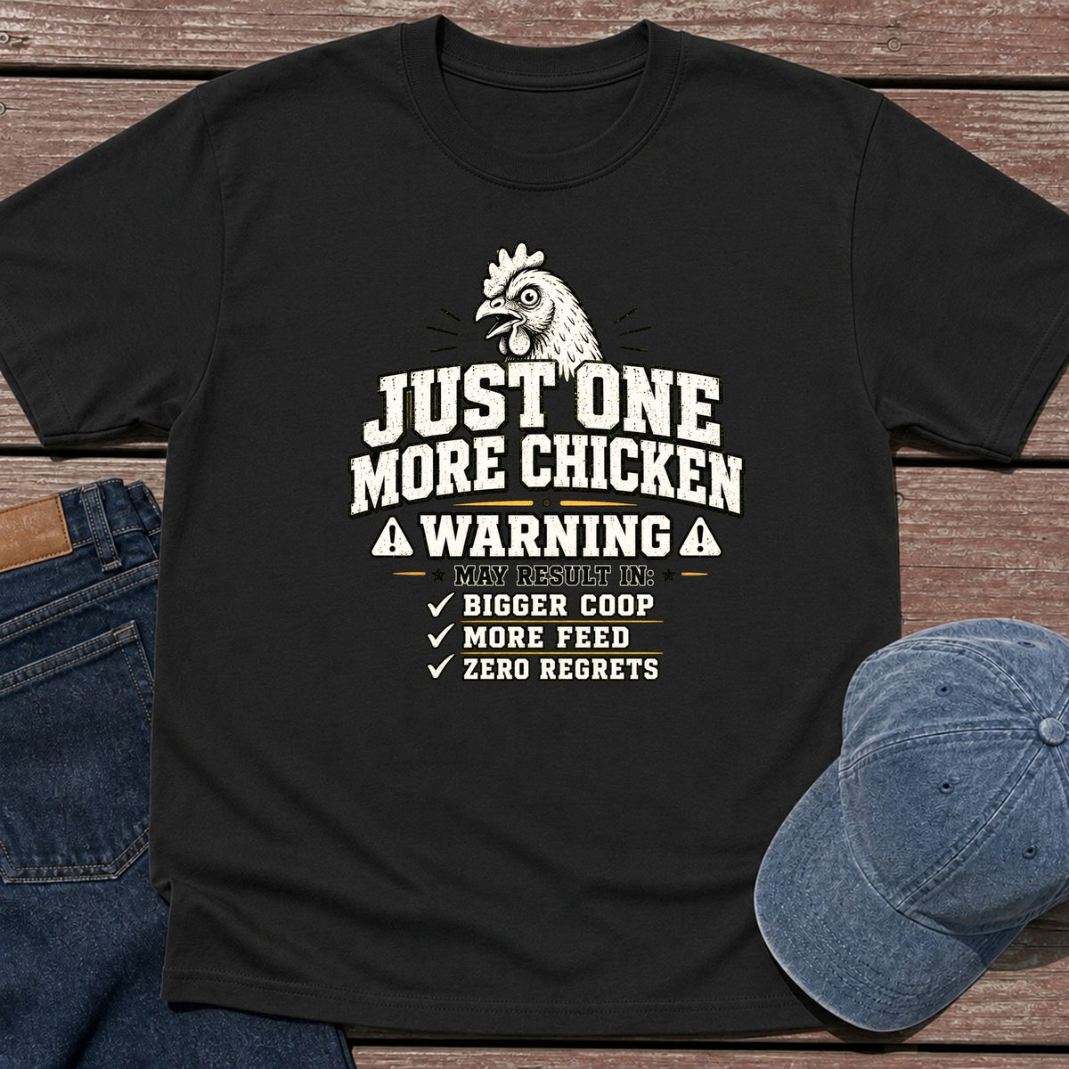 Just One More T-Shirt - Black