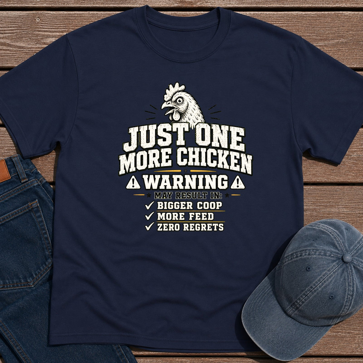Just One More T-Shirt - Navy