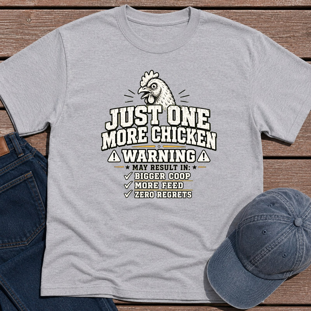 Just One More T-Shirt - Sport Grey