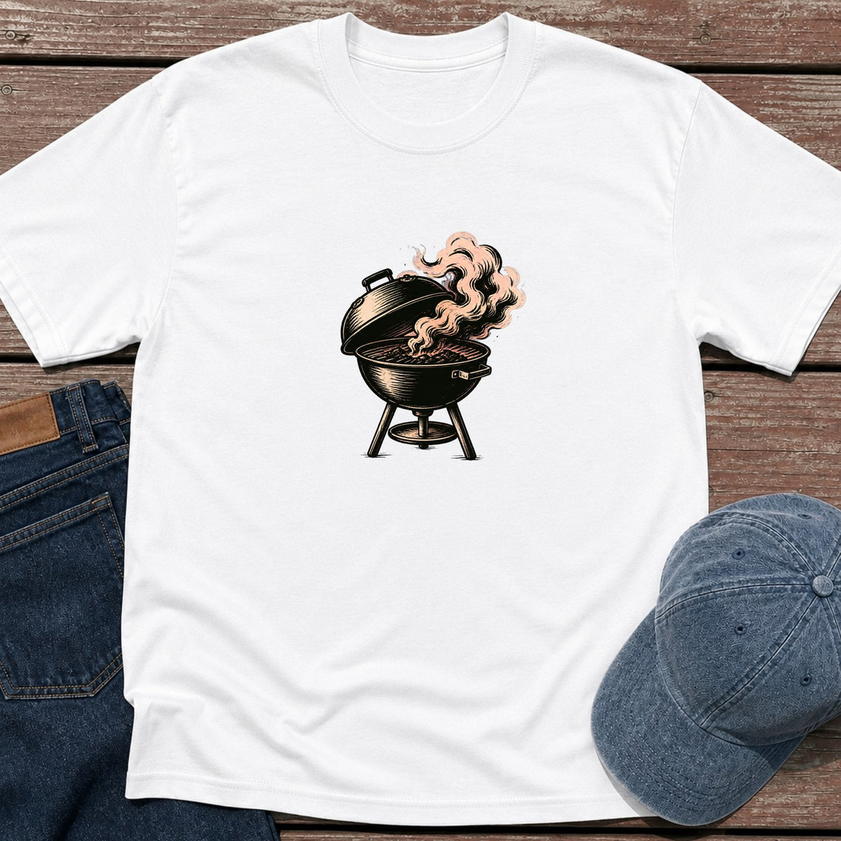 Kettle Smoke T-Shirt - White