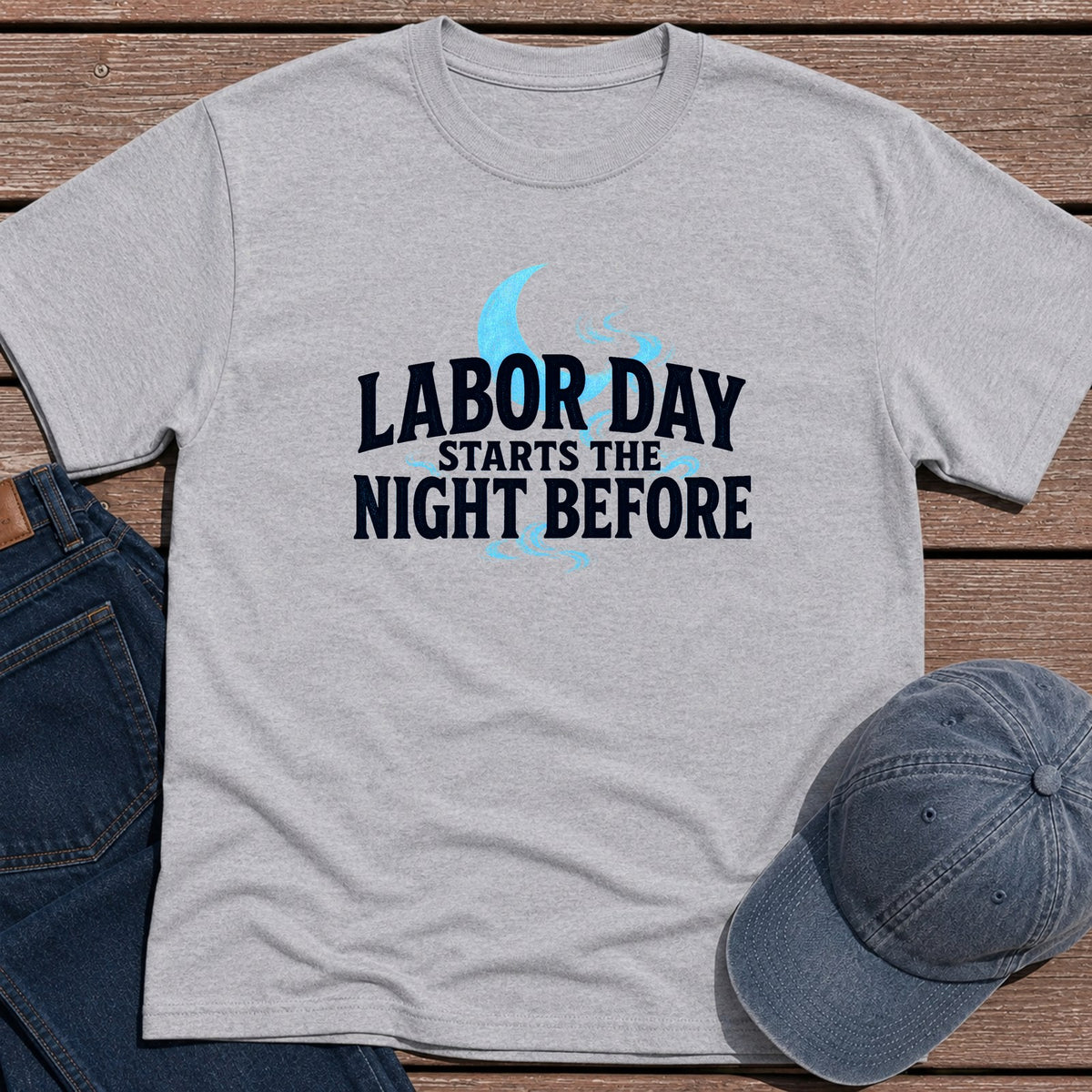 Labor Day T-Shirt - Sport Grey