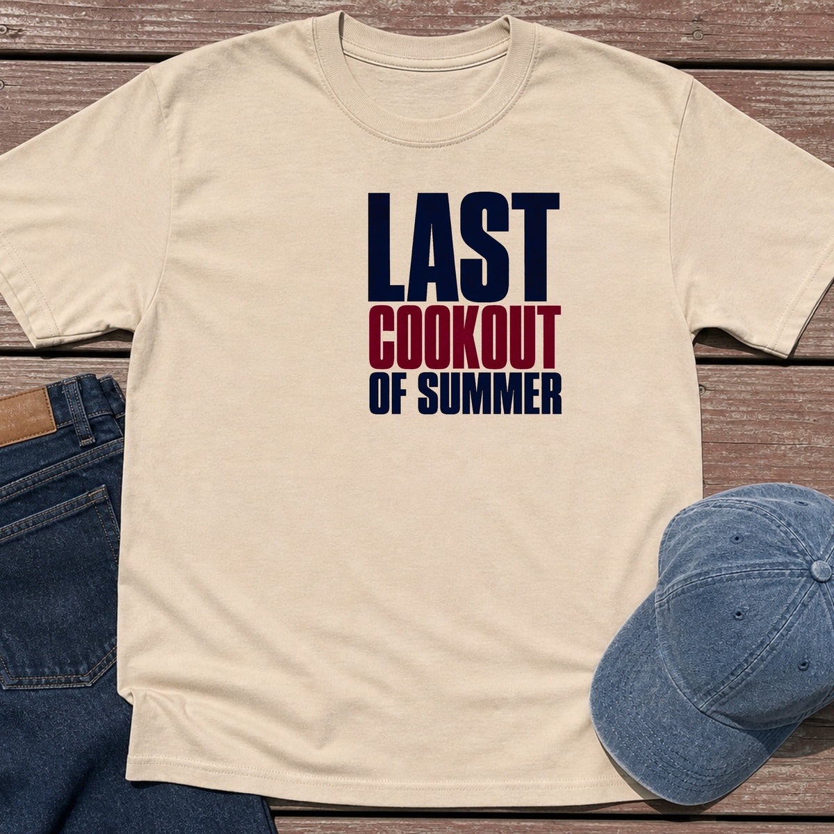 Last Cookout T-Shirt - Sand