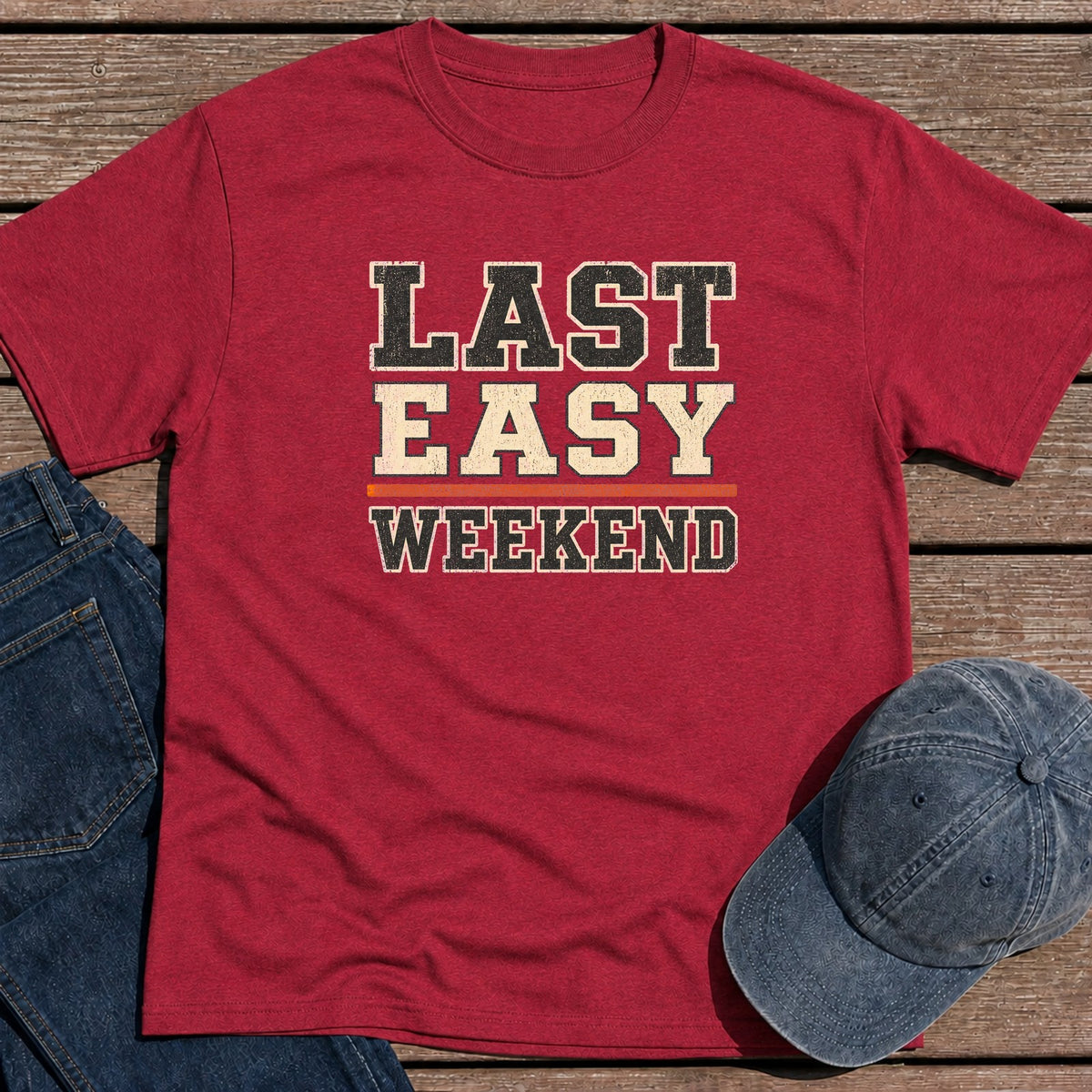 Last Easy T-Shirt - Antique Cherry Red