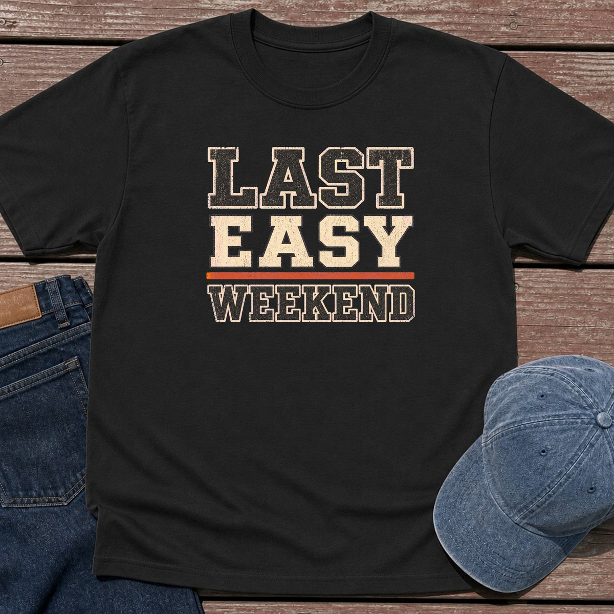 Last Easy T-Shirt - Black