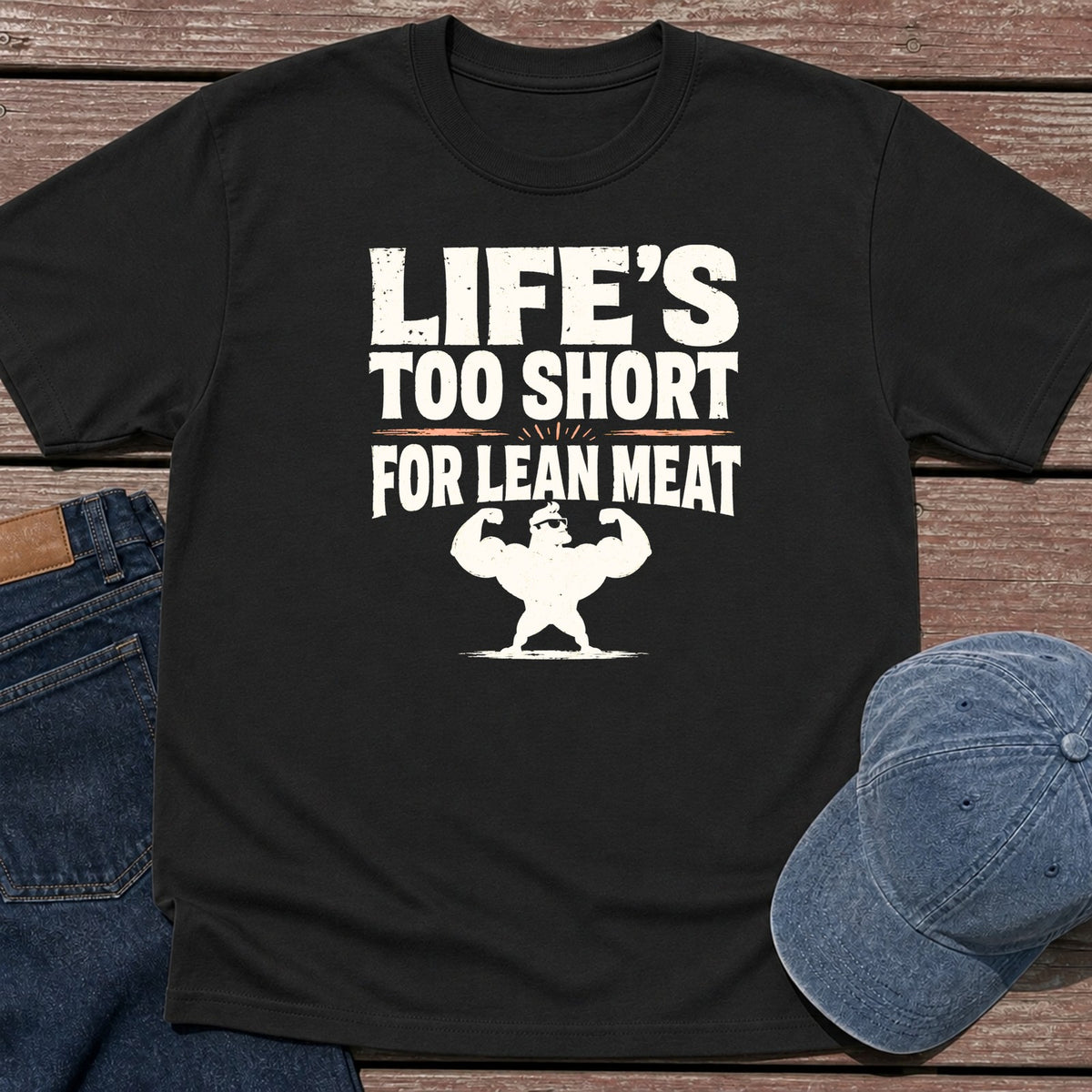 Lean Meat T-Shirt - Black