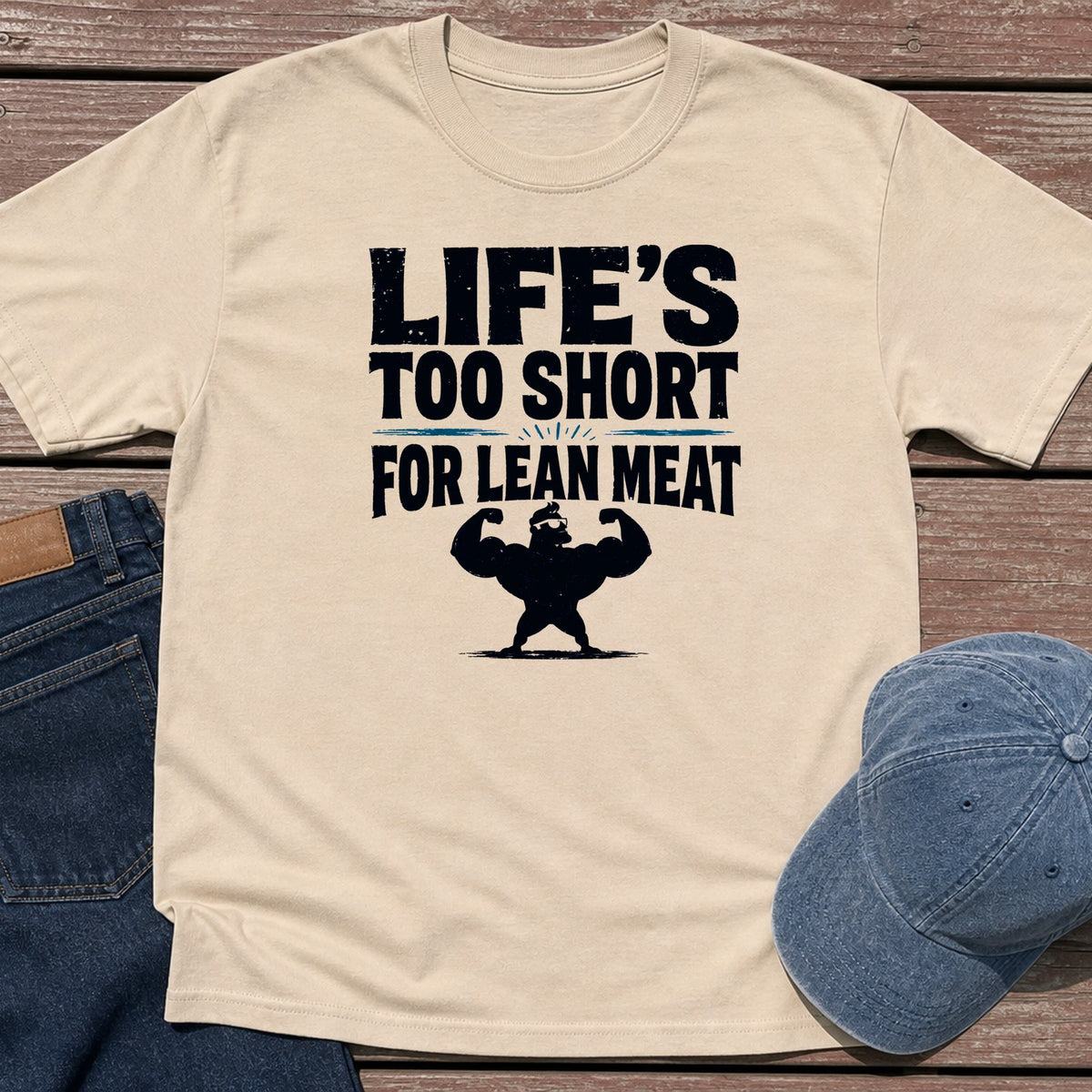 Lean Meat T-Shirt - Sand