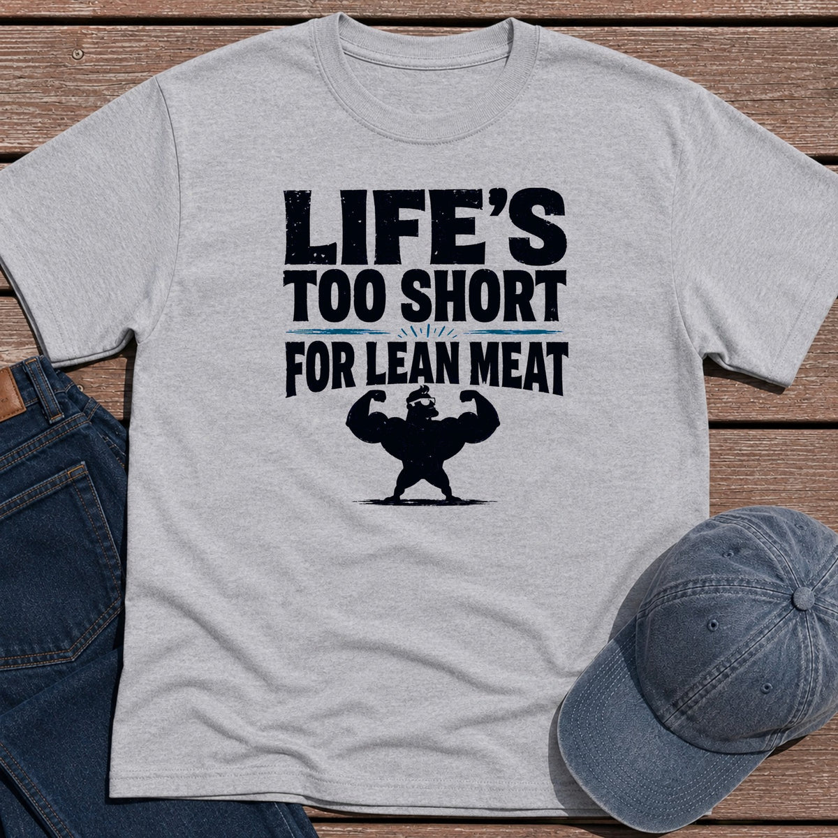 Lean Meat T-Shirt - Sport Grey