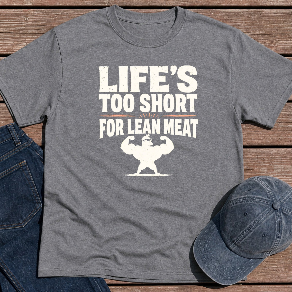 Lean Meat T-Shirt - Tweed