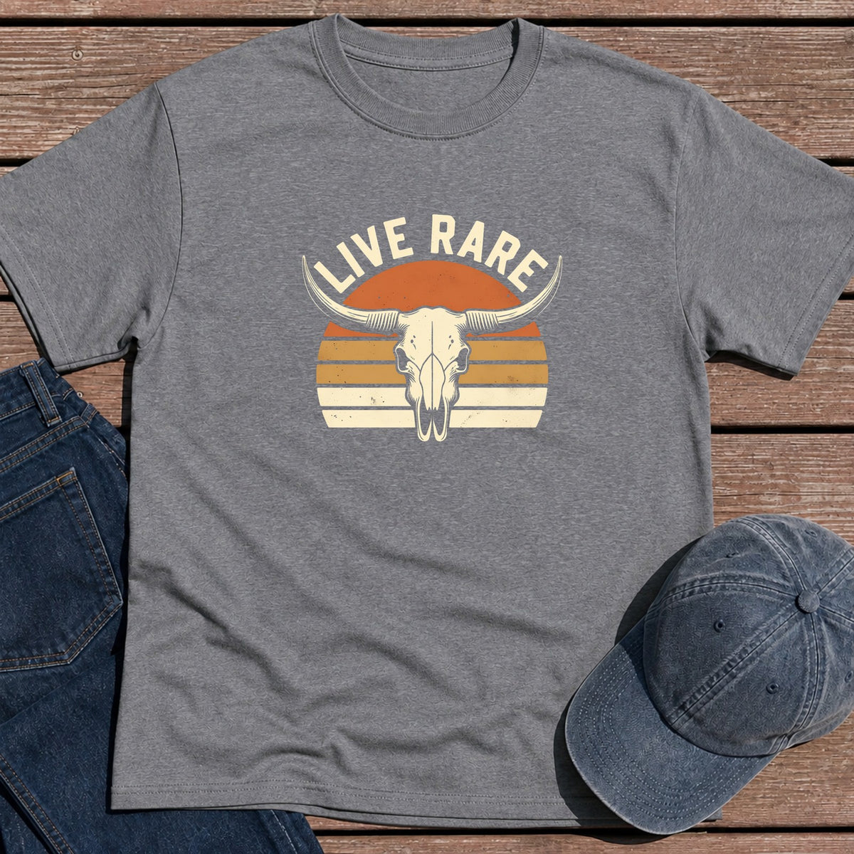 Live Rare T-Shirt - Tweed