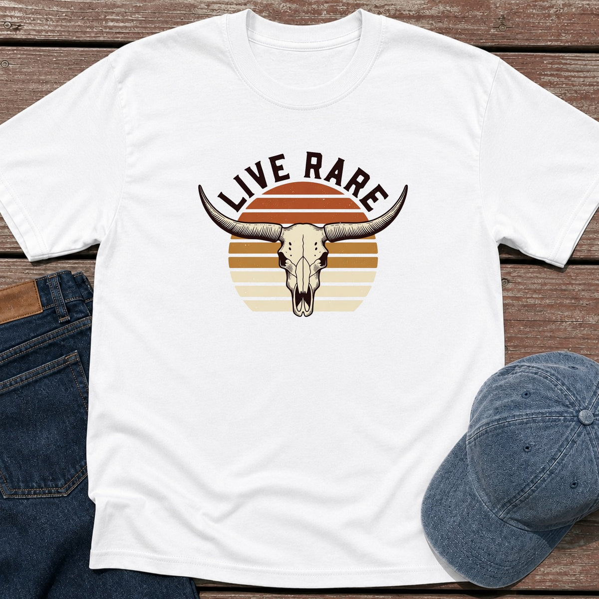 Live Rare T-Shirt - White