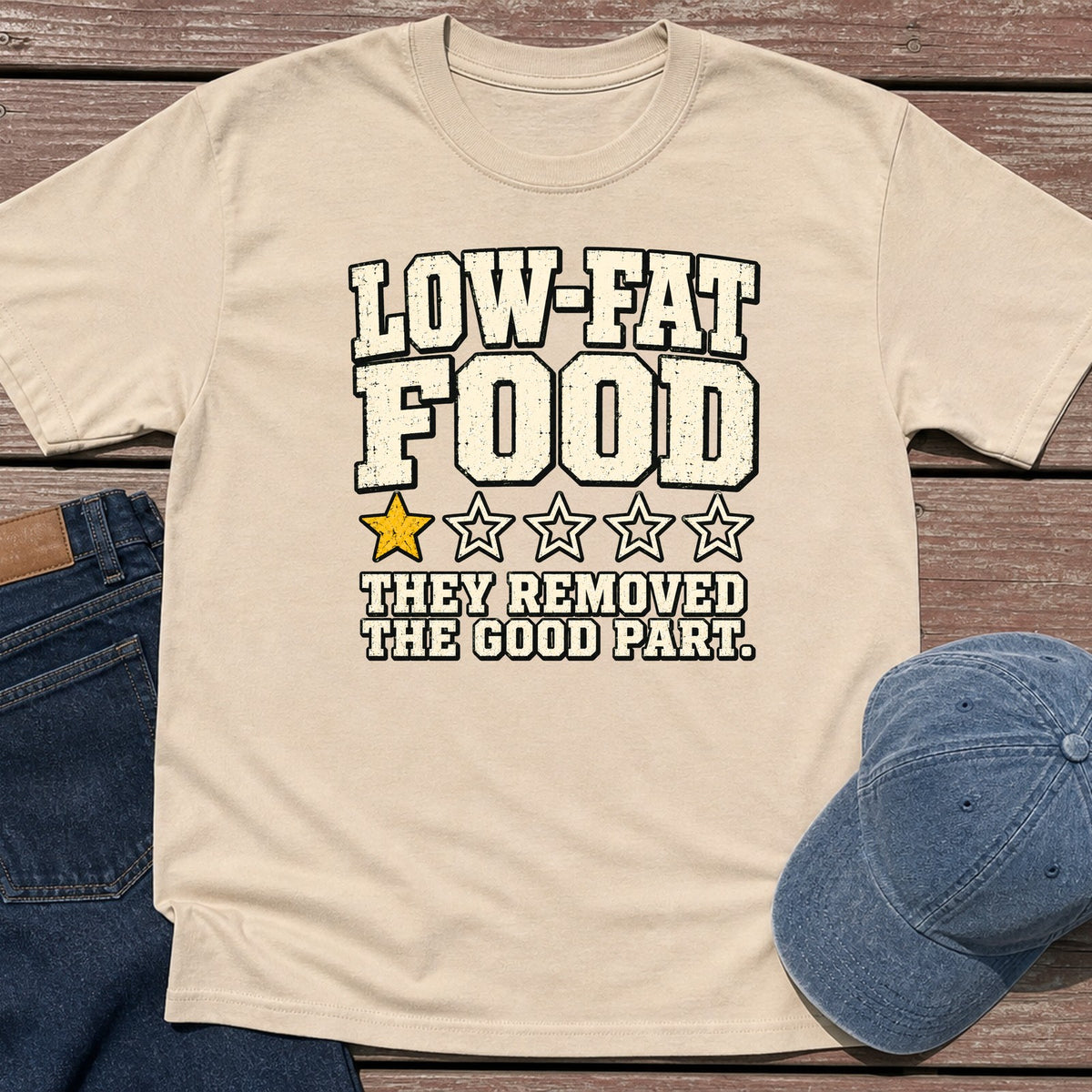 Low Fat T-Shirt - Sand