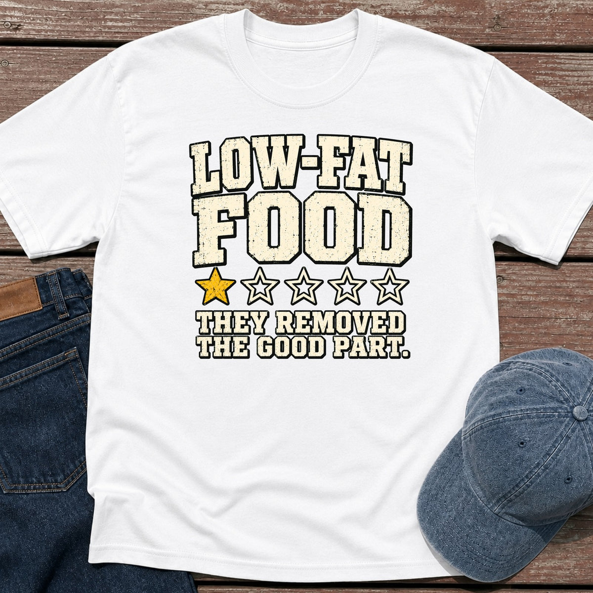 Low Fat T-Shirt - White