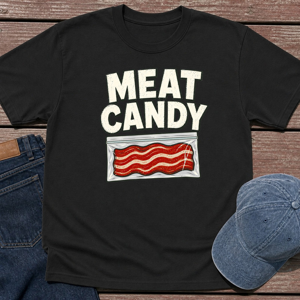 Meat Candy T-Shirt - Black