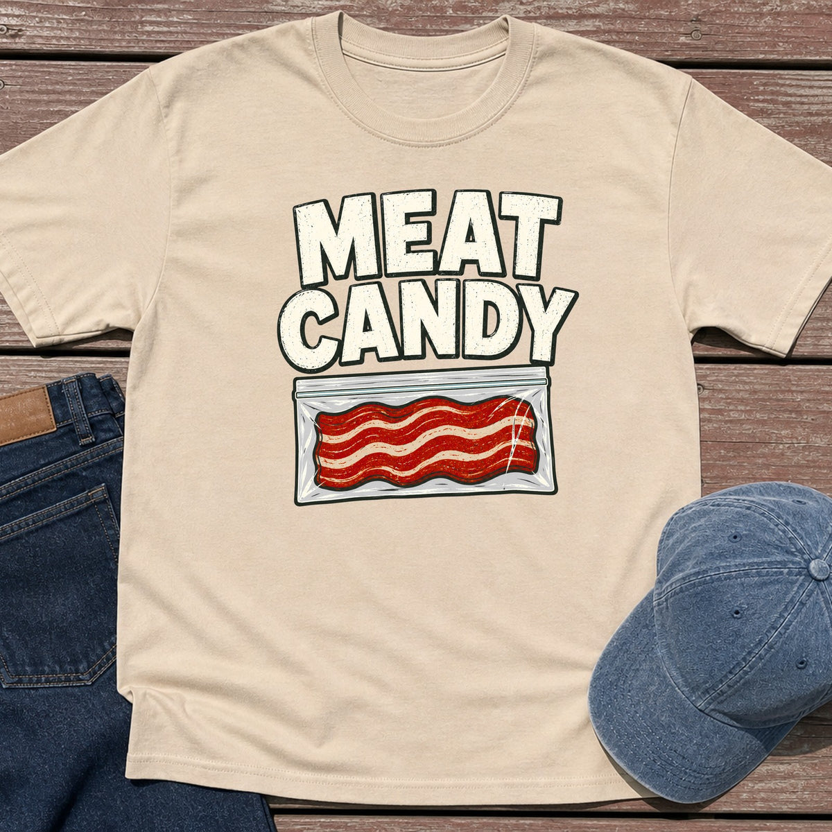 Meat Candy T-Shirt - Sand