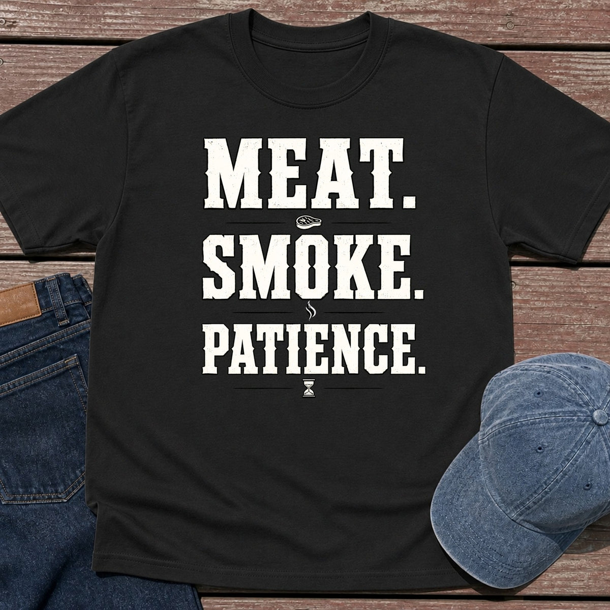 Patience T-Shirt - Black
