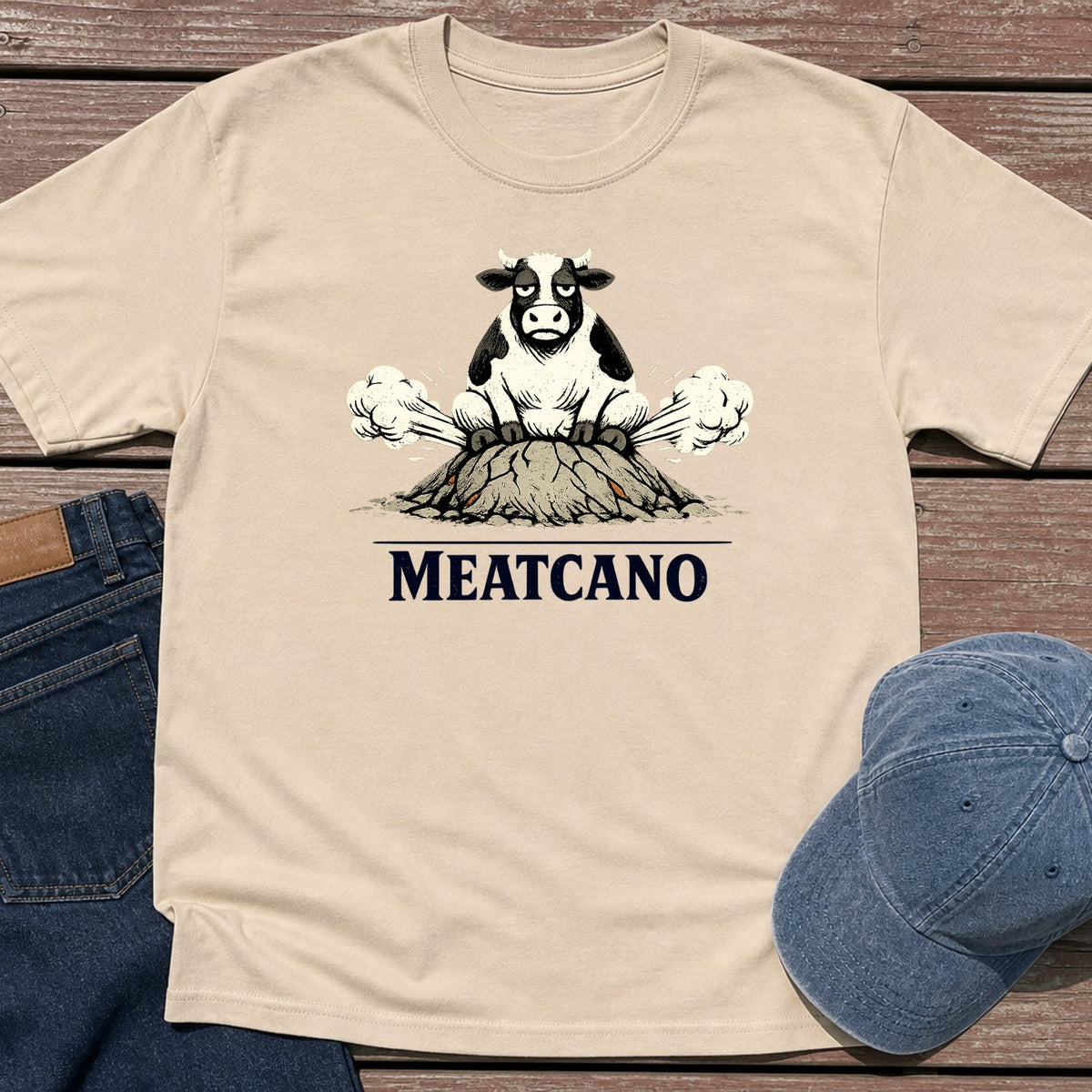 Meatcano T-Shirt - Sand
