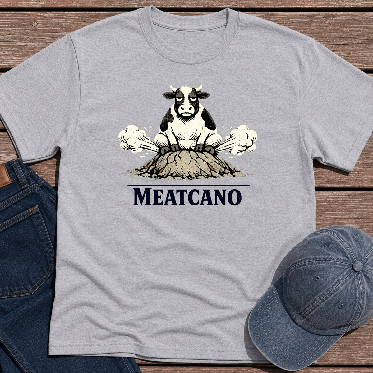 Meatcano T-Shirt - Sport Grey