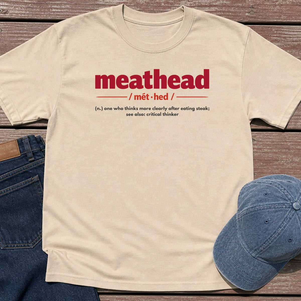 Meathead def. T-Shirt - Sand