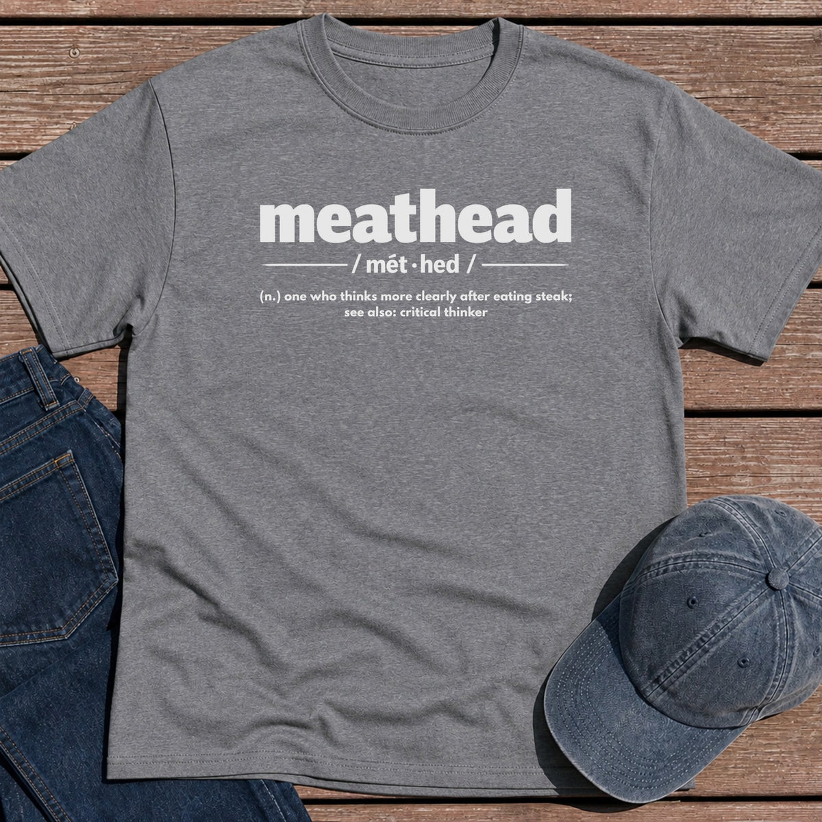 Meathead def. T-Shirt - Tweed