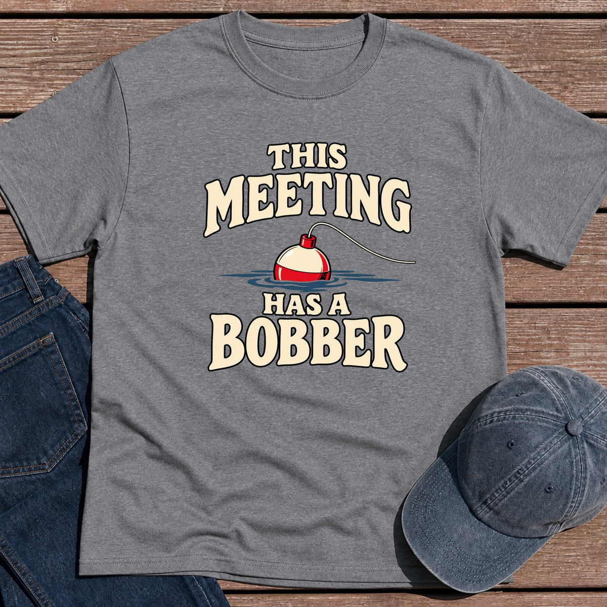 Meeting Bobber T-Shirt - Tweed