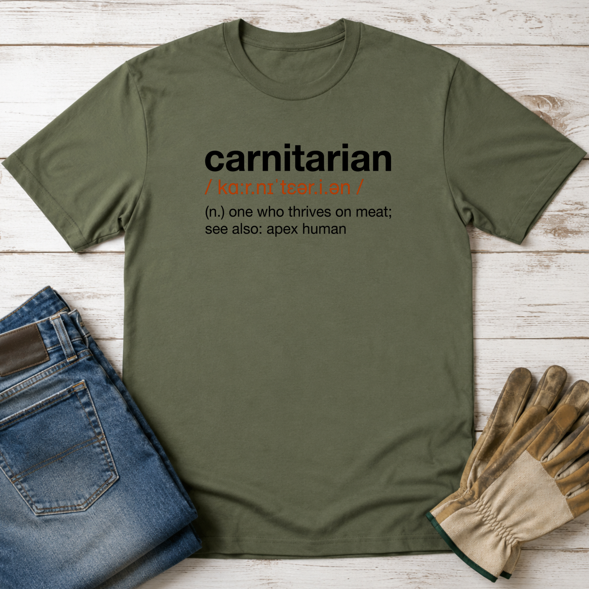 Carnitarian definition T-Shirt