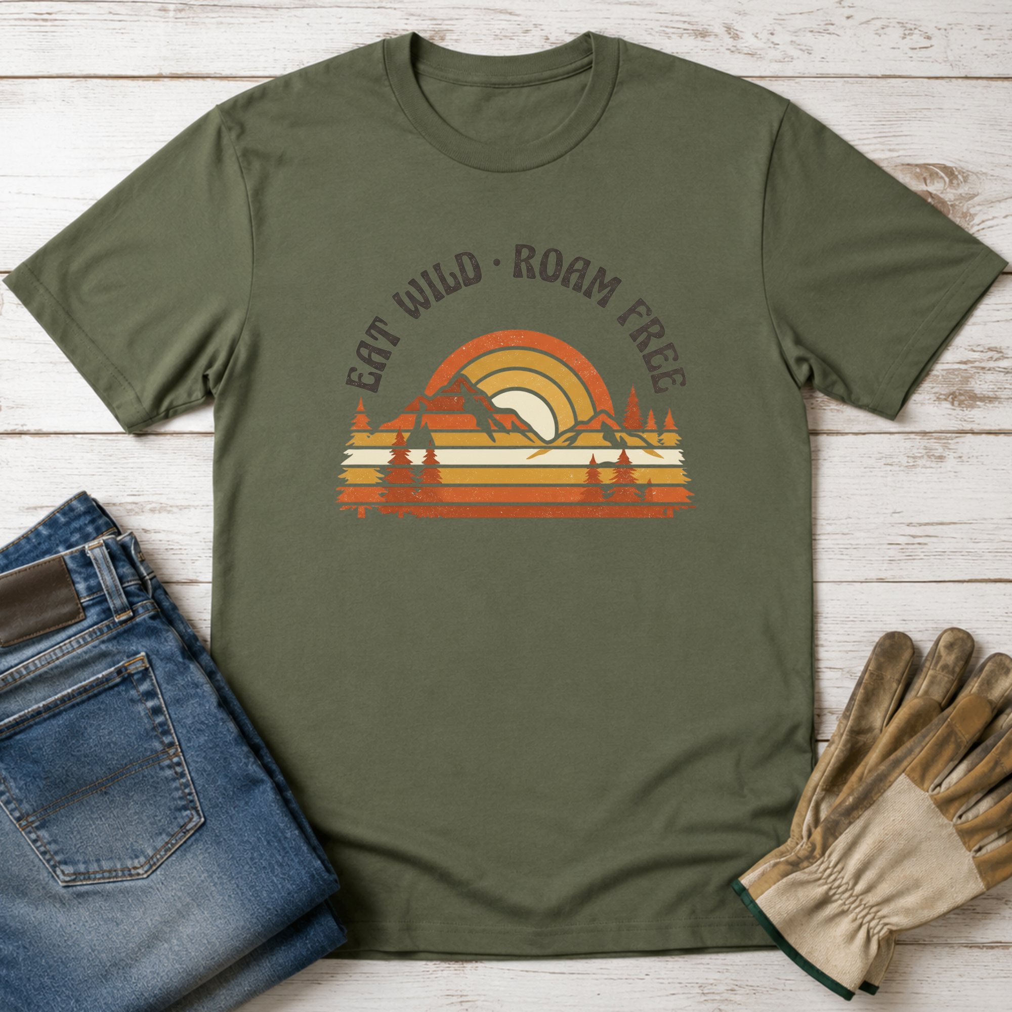 Eat Wild Roam Free T-Shirt
