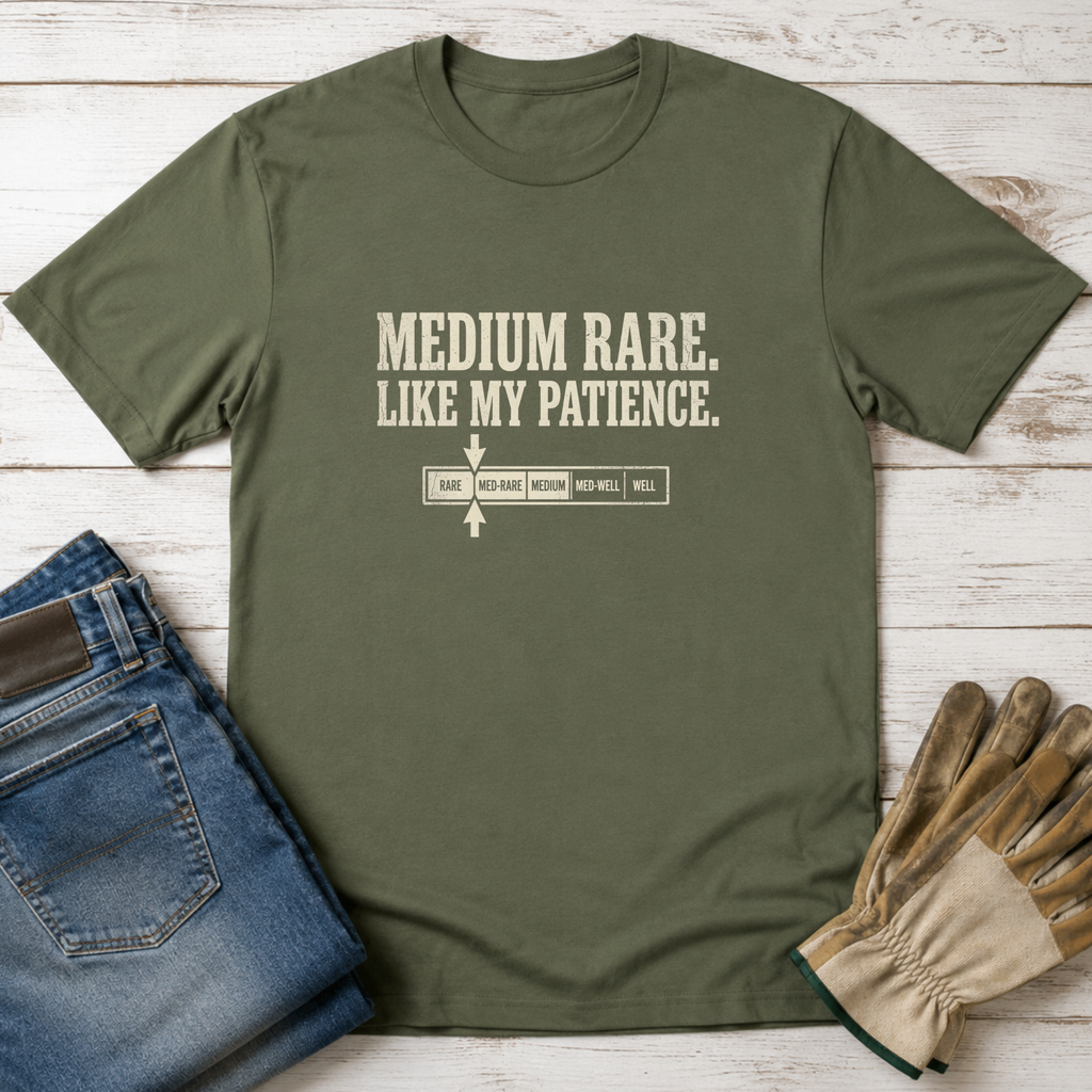 Medium Rare Patience T-Shirt