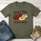 Steak & Eggs: A Love Story T-Shirt