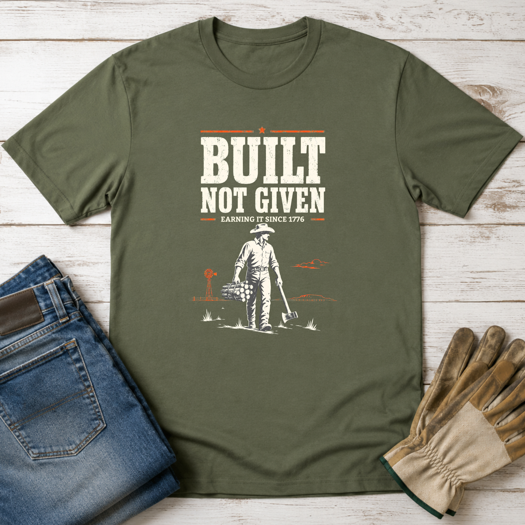 Built Not Given T-Shirt