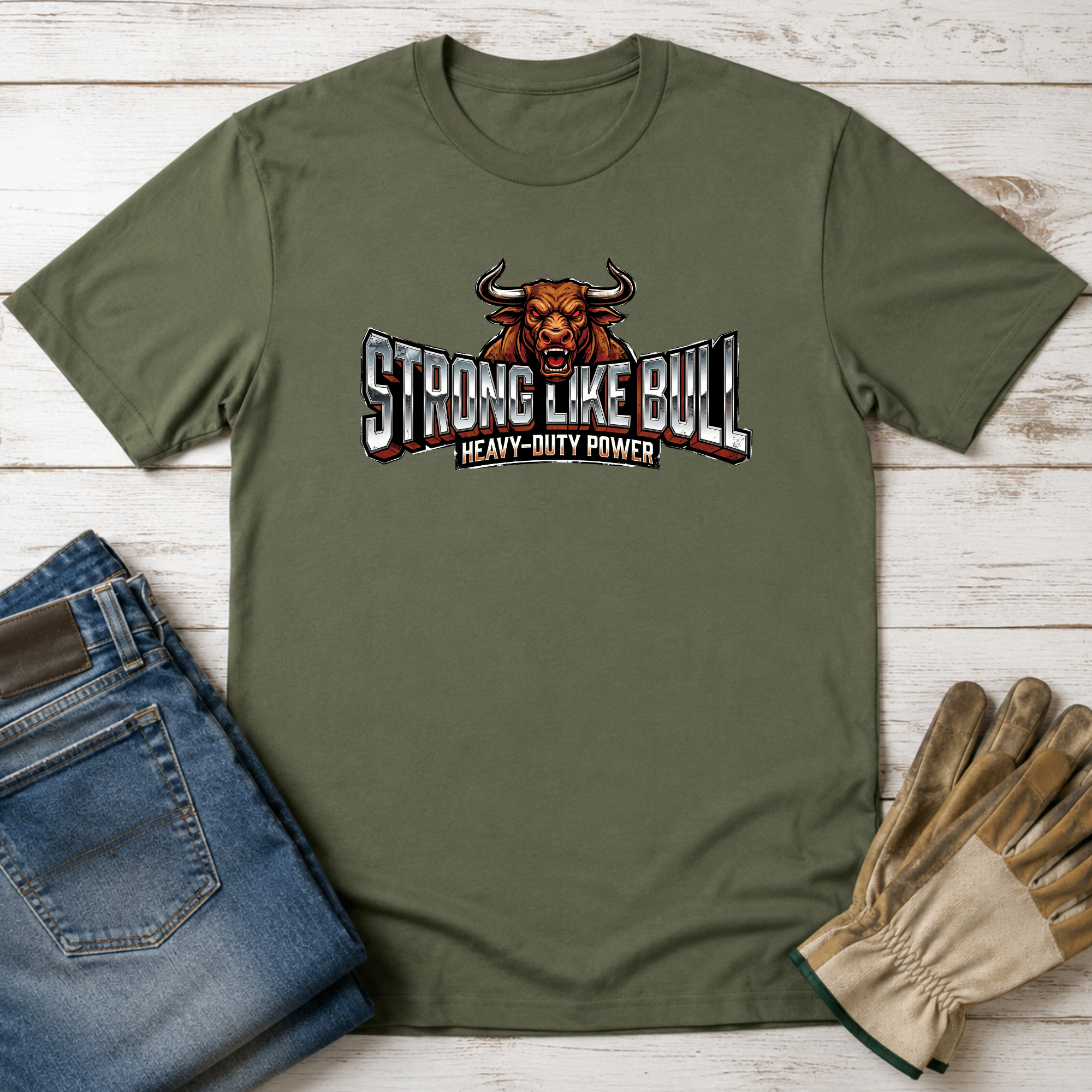 Strong Like Bull T-Shirt