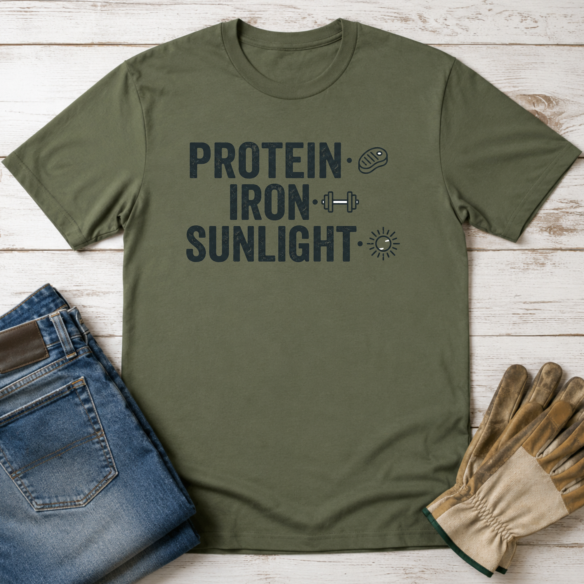 Protein Iron Sunlight T-Shirt