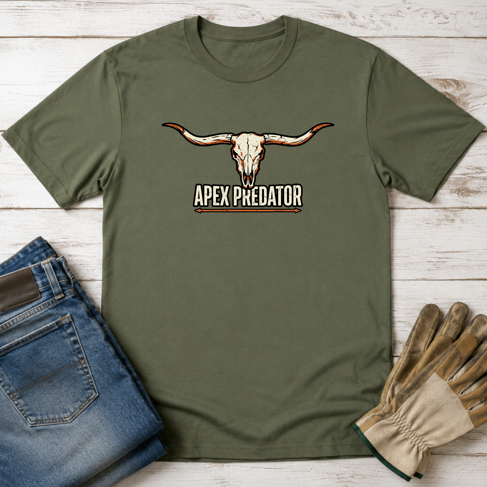 Apex Predator Longhorn T-Shirt