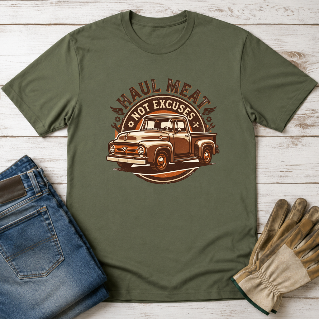 Haul Meat Not Excuses T-Shirt