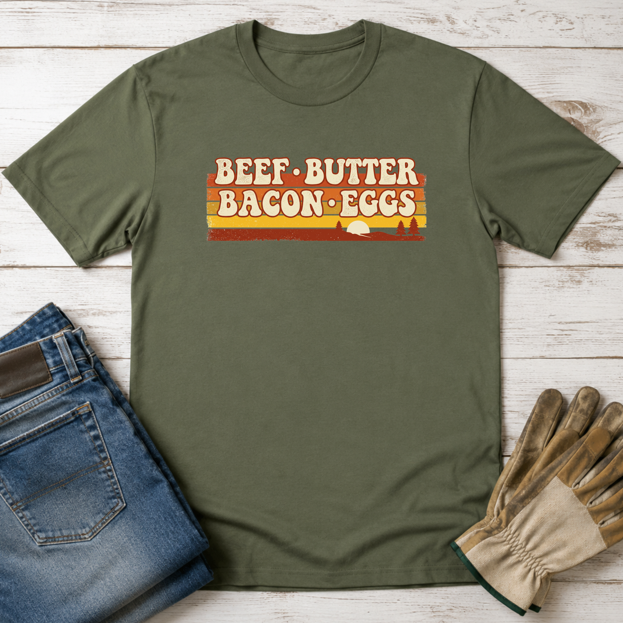Beef Butter Bacon & Eggs T-Shirt