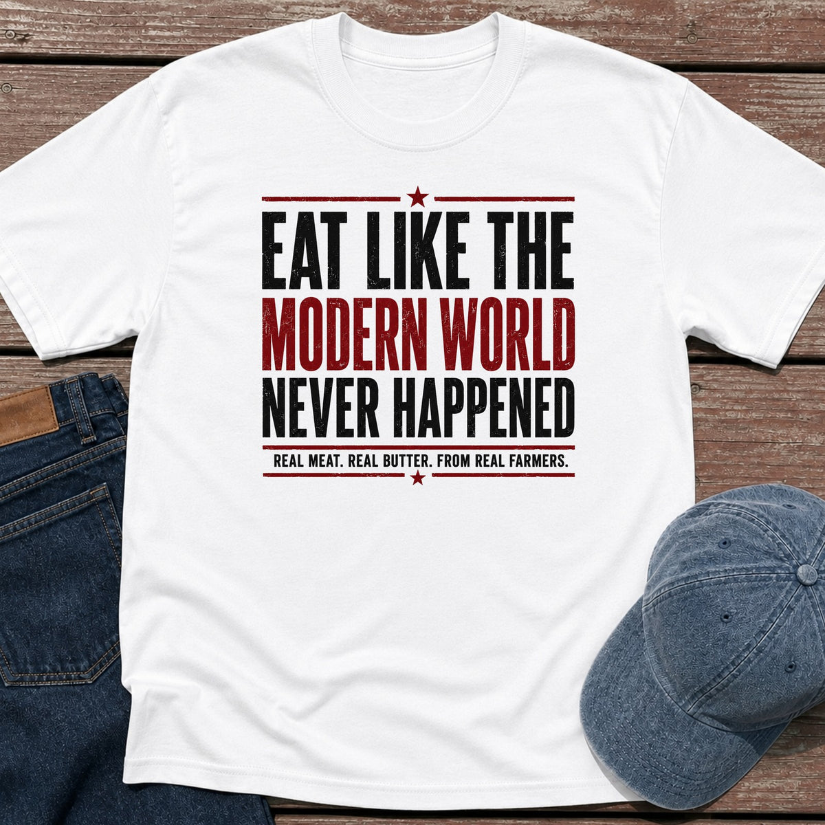Modern World T-Shirt - White