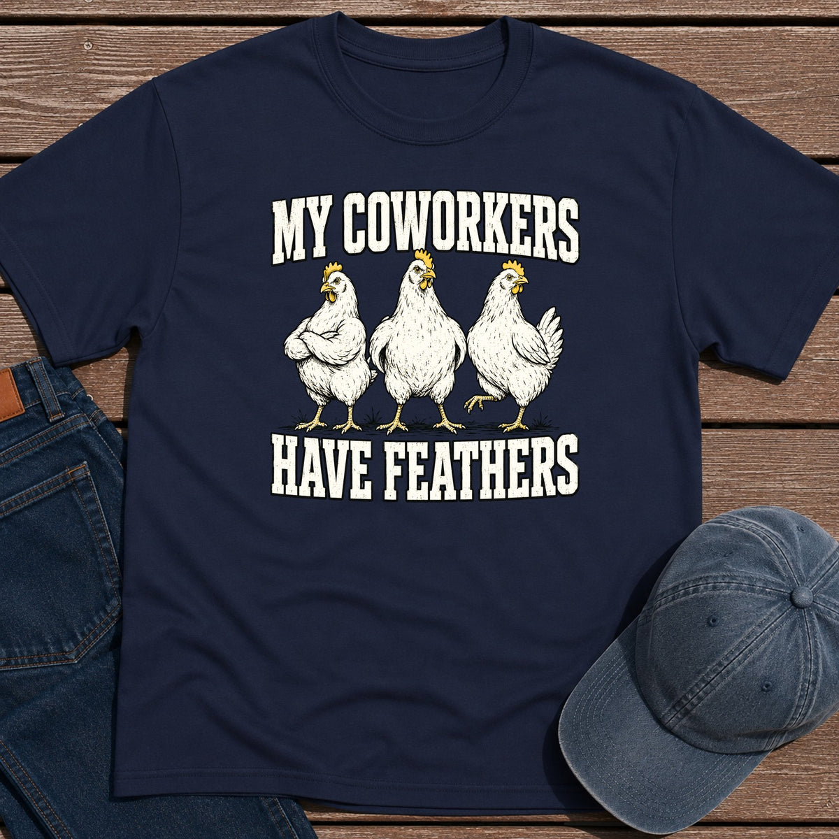 My Coworkers T-Shirt - Navy