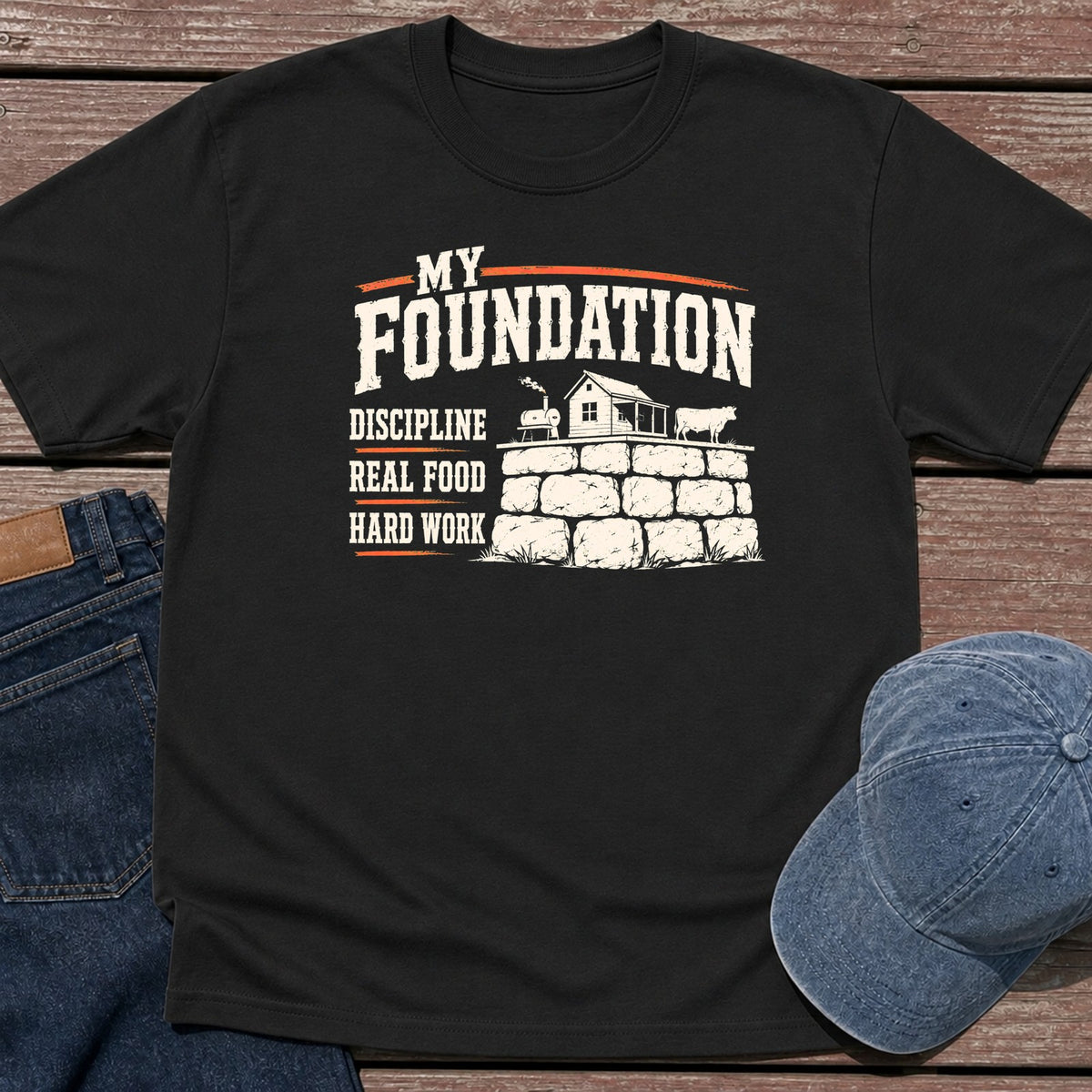 My Foundation T-Shirt - Black