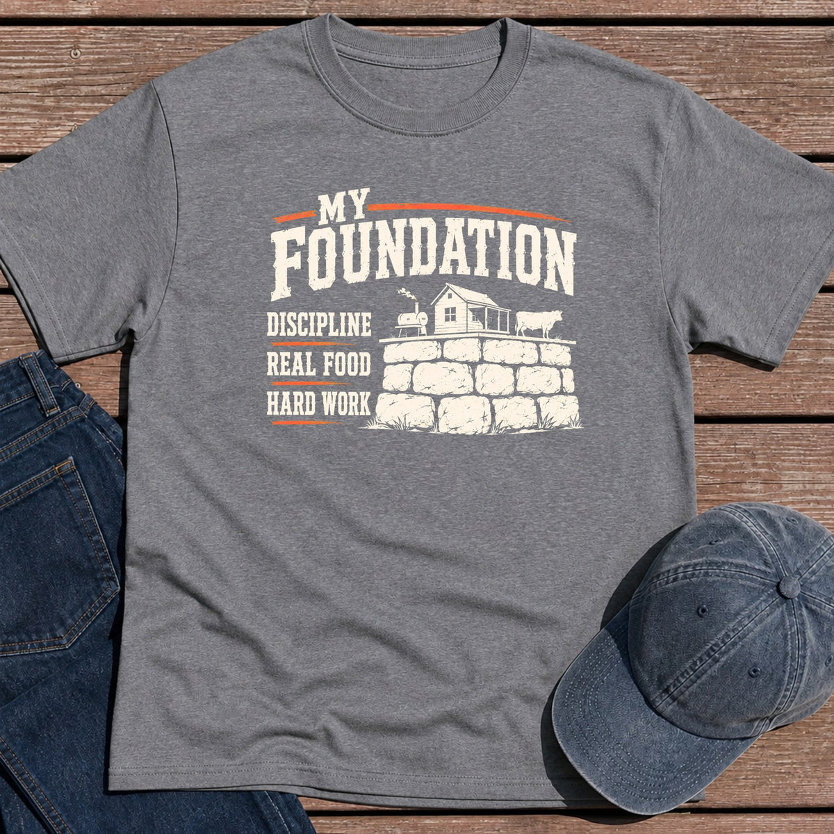 My Foundation T-Shirt - Tweed