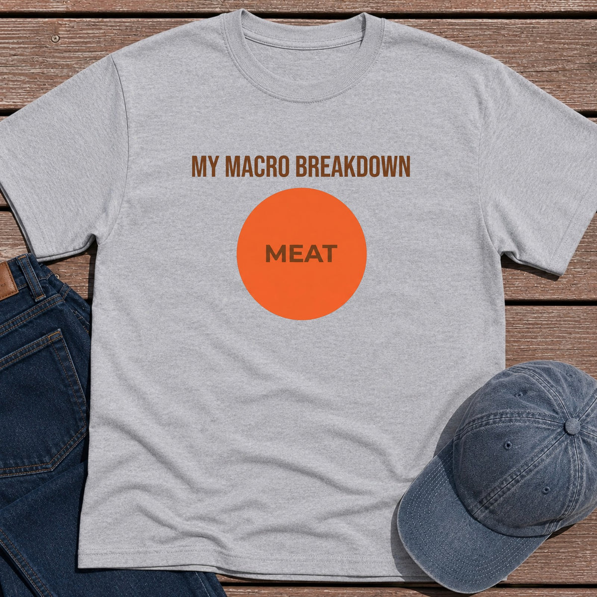 My Macros T-Shirt - Sport Grey