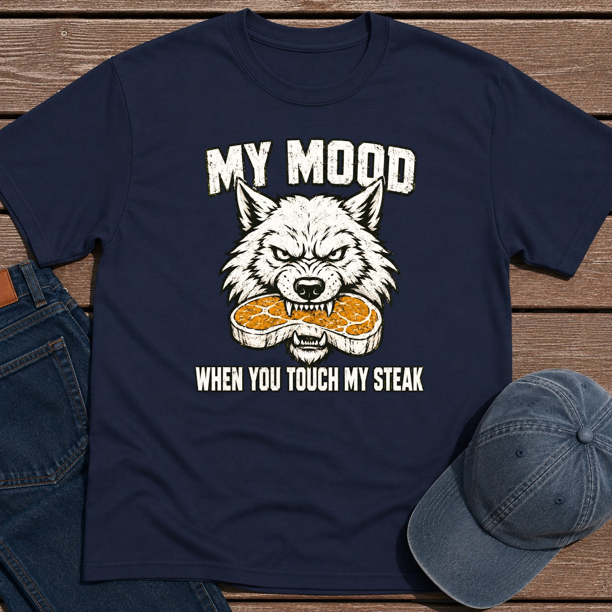 My Mood T-Shirt - Navy