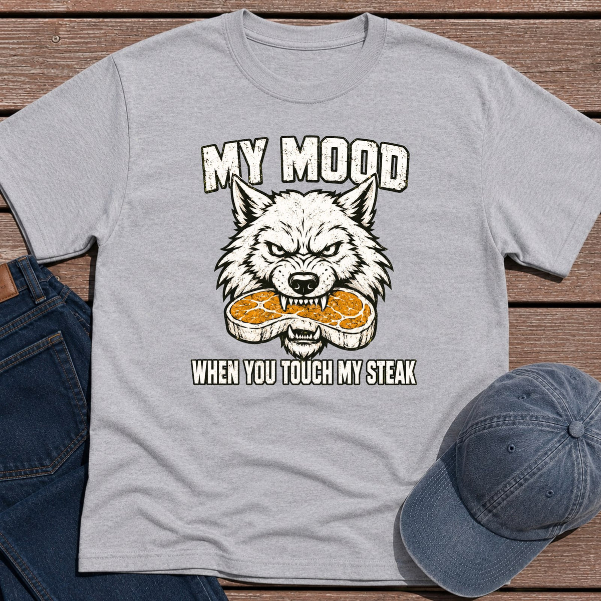 My Mood T-Shirt - Sport Grey