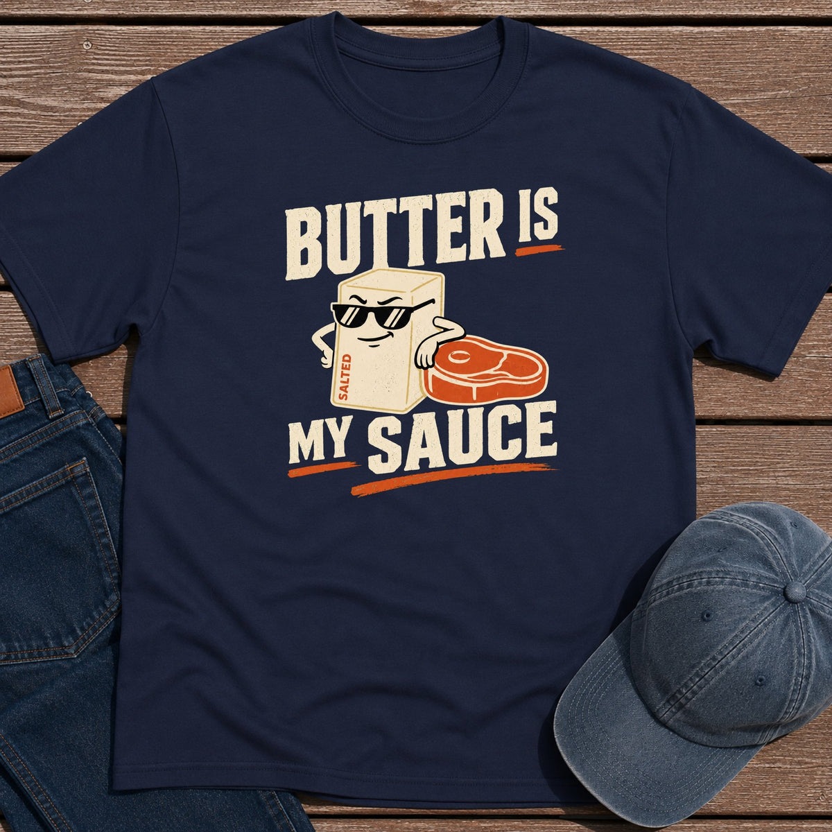 My Sauce T-Shirt - Navy