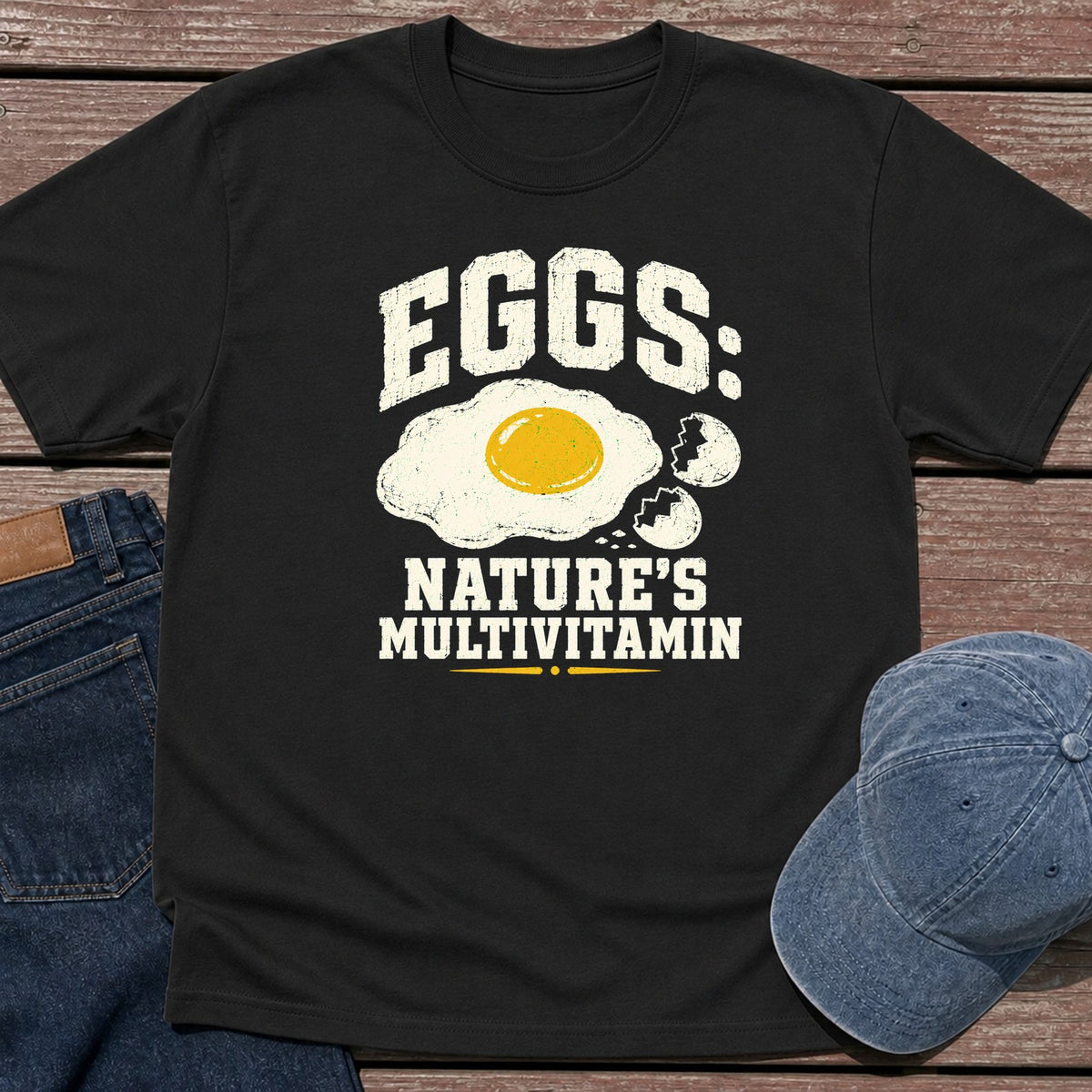 Nature's Multi T-Shirt - Black