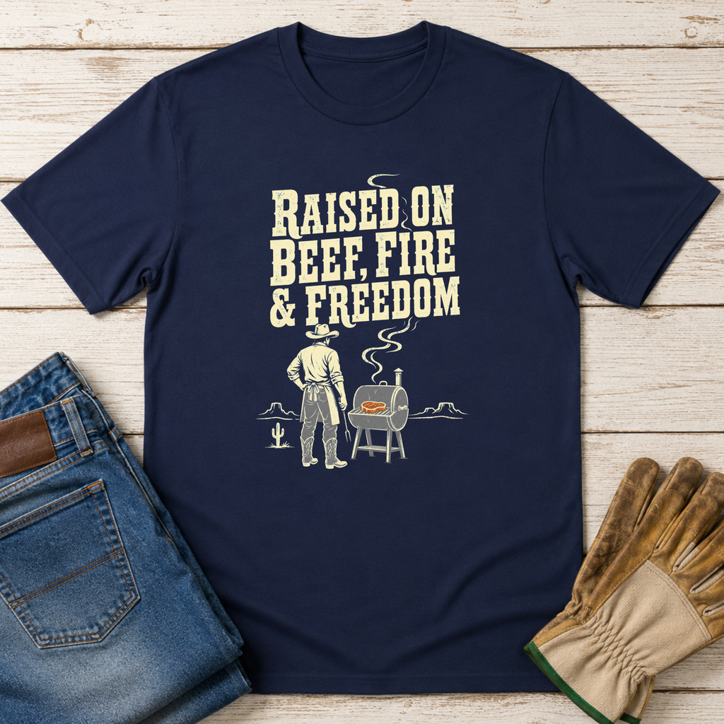 Beef Fire Freedom T-Shirt