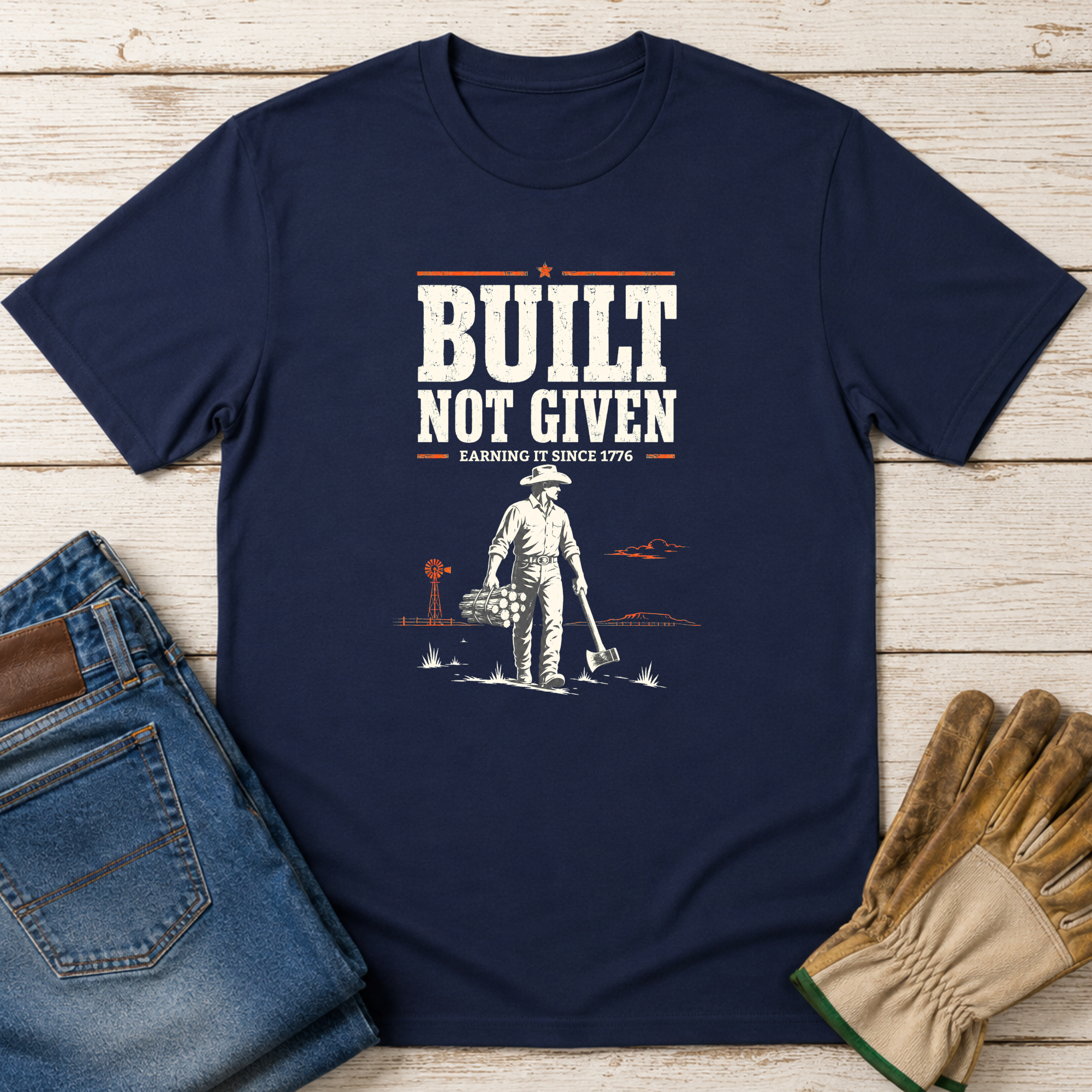 Built Not Given T-Shirt